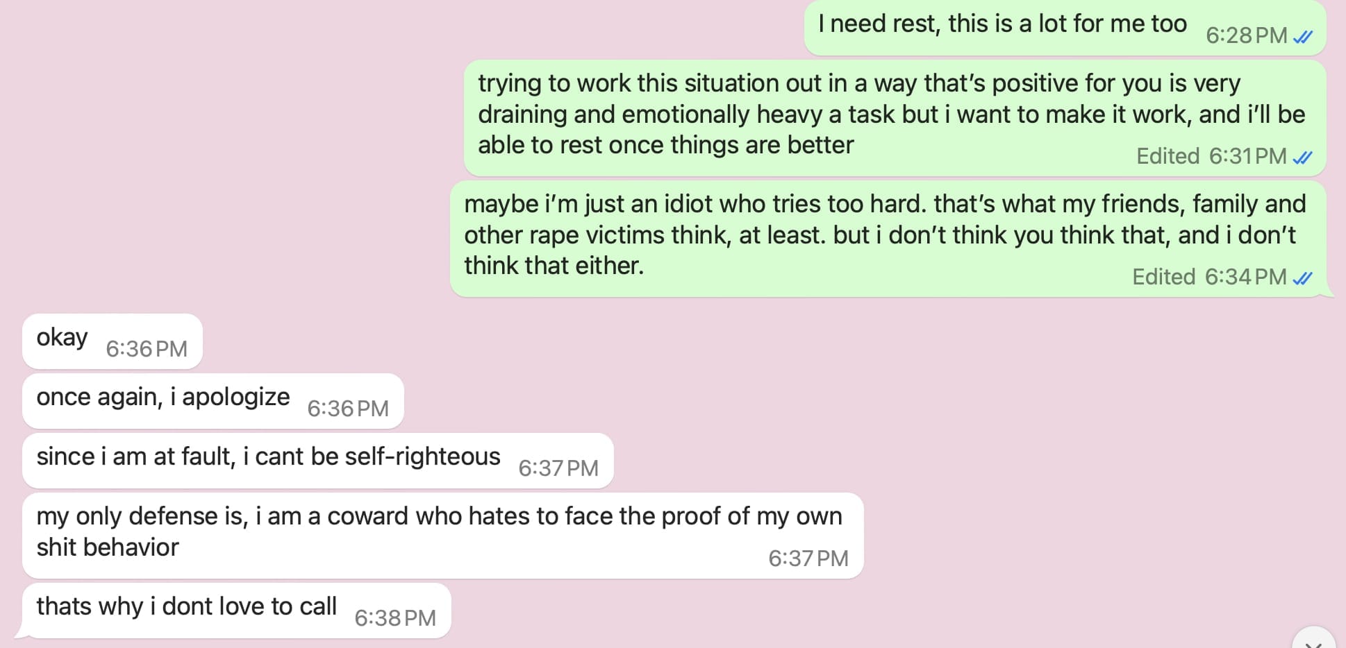 Zack confesses to assault