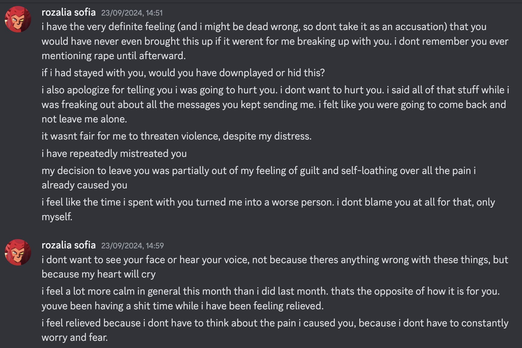 Zack victim blames