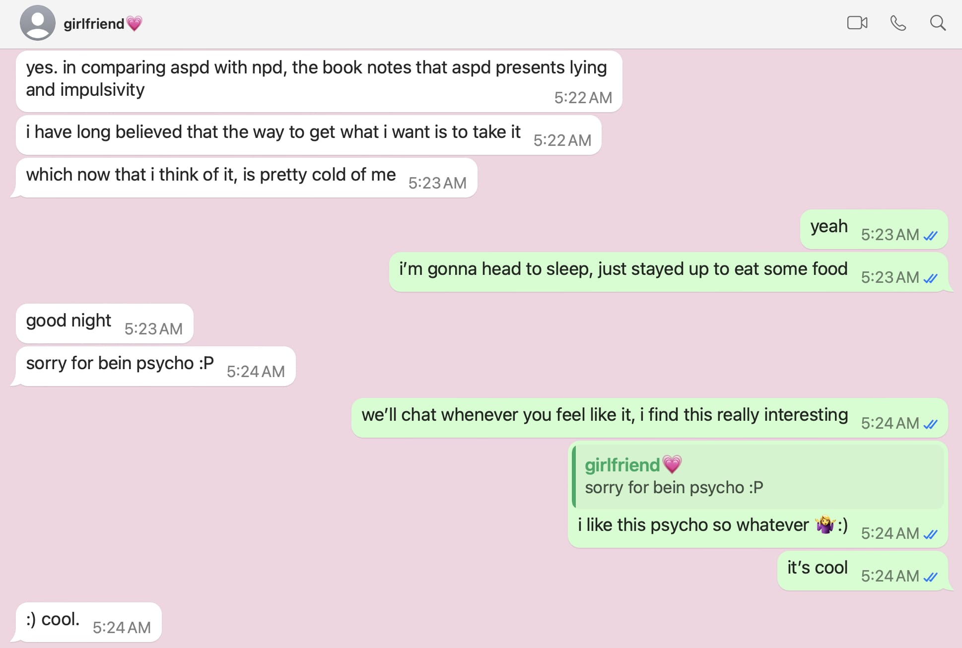 Zack explains psychopathy signs